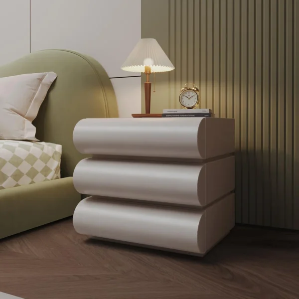 Table de nuit avec 3 tiroirs - Triple Edge